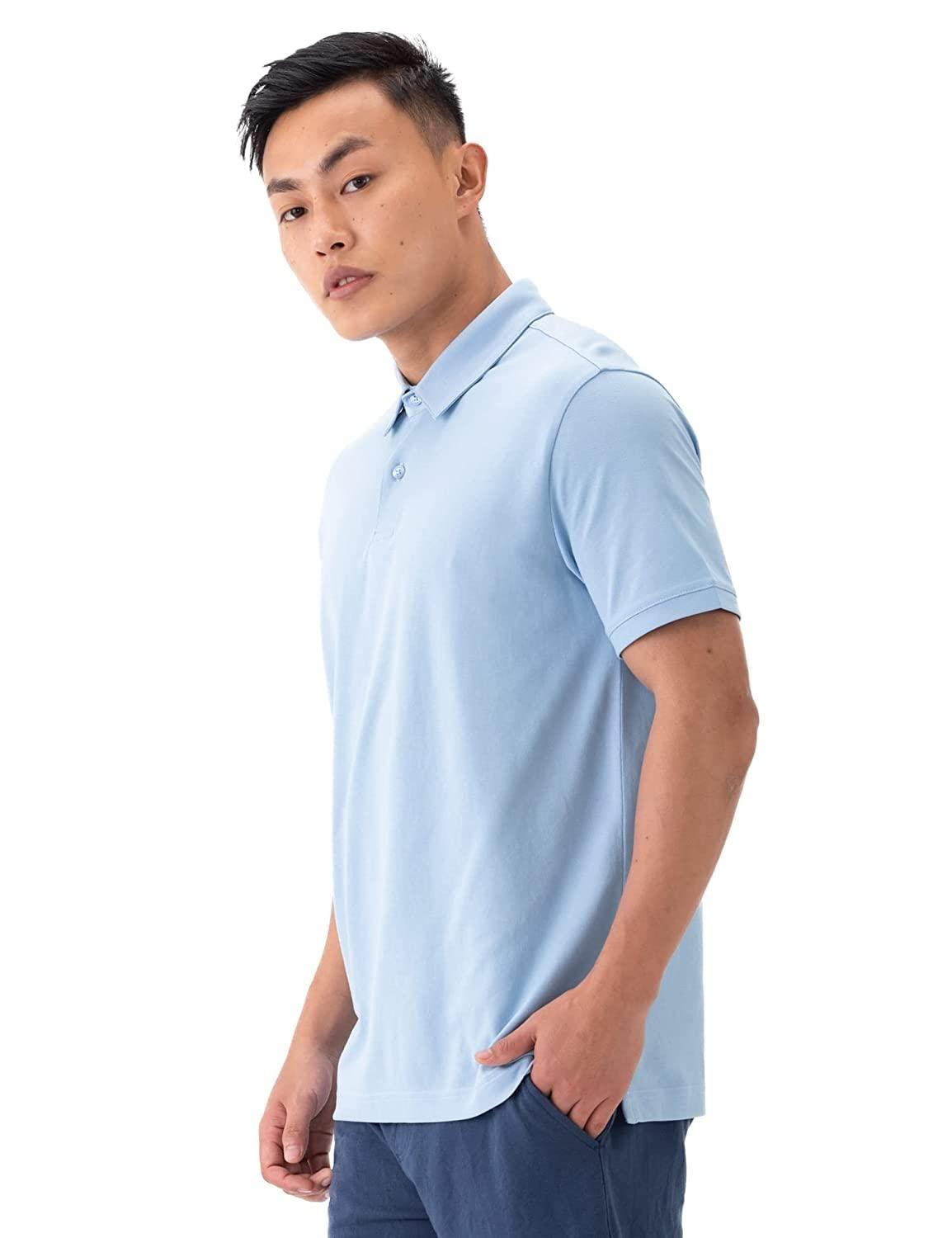 Matty Solid  Half Sleeves Polo Mens T-Shirt - Pack of 4